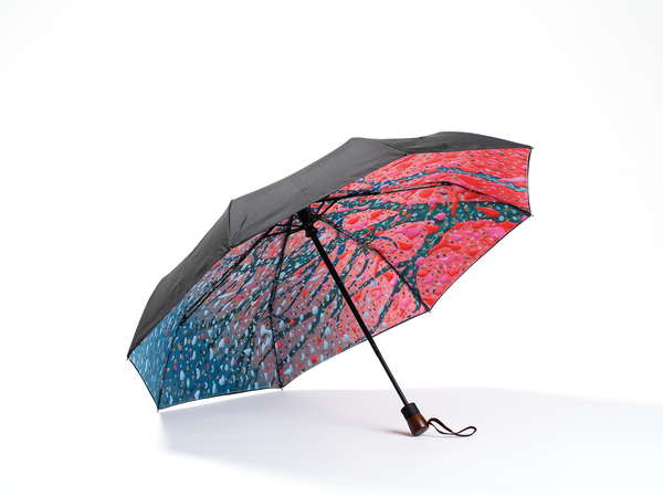 JUST ANOTHER WINTER -  Compact Umbrella, Gift Box Included - zontjkdesign