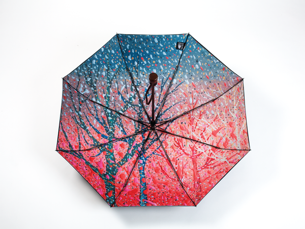 JUST ANOTHER WINTER -  Compact Umbrella, Gift Box Included - zontjkdesign