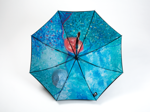 SILENCE - Straight Art Umbrella - zontjkdesign
