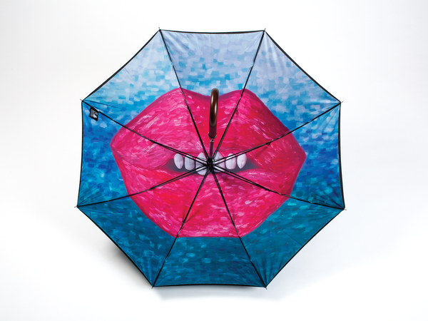 SMILE - Straight Art Umbrella - zontjkdesign